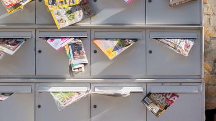 Briefkästen werden mit Werbung gerne vollgestopft.