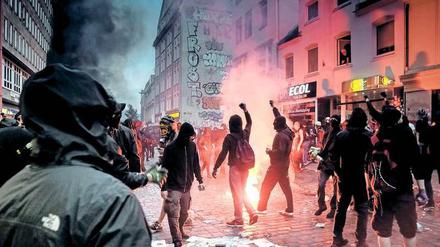 Krawalle beim G20-Gipfel 2017 in Hamburg