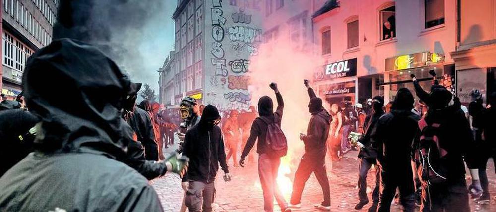 Krawalle beim G20-Gipfel 2017 in Hamburg