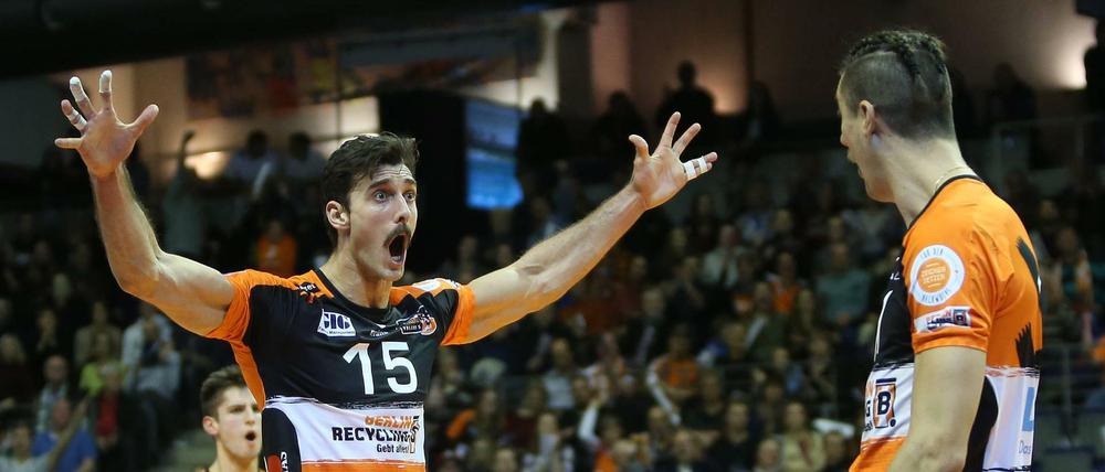Hat viel Energie: Volleys-Spieler Kyle Russell.