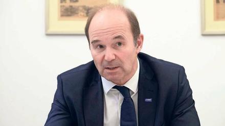 „Unsere CO2-Ziele sind extrem ambitioniert“, sagt der BASF-Vorstandsvorsitzende. 