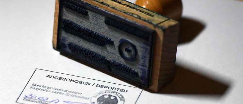 Wer 60 Punkte erreicht, soll abgeschoben werden.