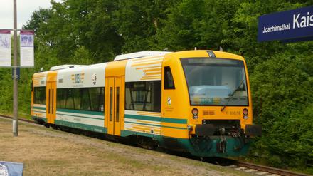 Seit 2006 fährt die RB63 nur noch bis Joachimsthal, hier ein Archivbild von 2010. Ab Dezember geht es wieder bis Templin.