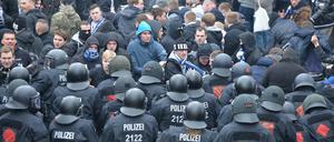 Die Polizeikosten sind teuer. Die Hansestadt Bremen will dafür nicht aufkommen.