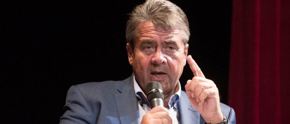Der frühere Außen- und Wirtschaftsminister Sigmar Gabriel. 