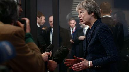 Die britische Premierministerin Theresa May