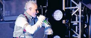 Allzeit aggro. Prodidgy-Sänger Keith Flint. 