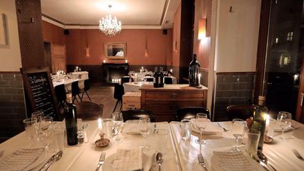 Das Restaurant "Tre Stanze" in Moabit bietet gehobene italienische Küche.