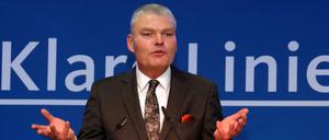 Holger Stahlknecht (CDU), Innenminister von Sachsen-Anhalt. 