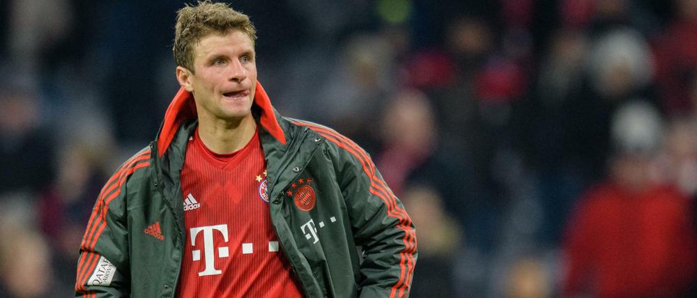 Traf doppelt, konnte sich aber nicht so recht freuen: Thomas Müller