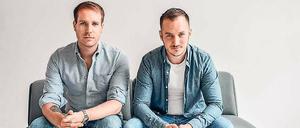 "Sober"-Gründer Simon Schier (l.) und Philipp Roth.