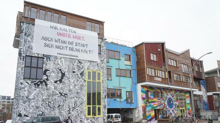 Der Holzmarkt sieht sich in seiner Existenz bedroht. 