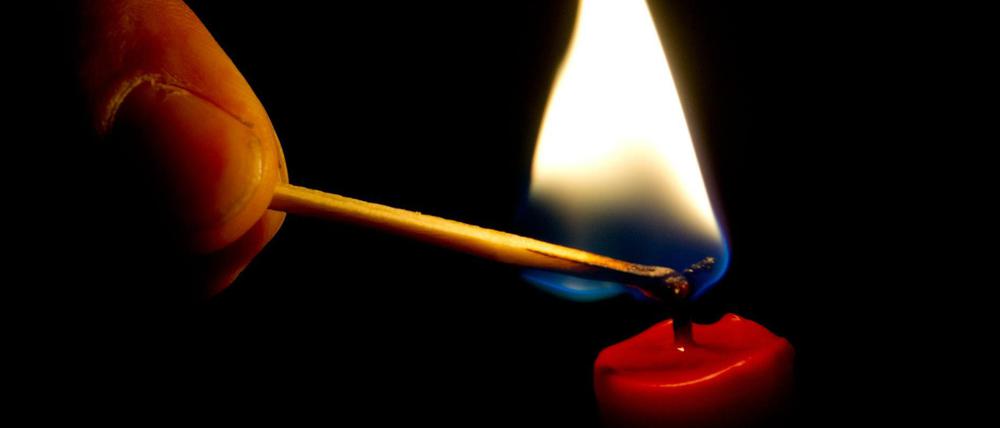 Letzte Hilfe - Kerzenlicht.