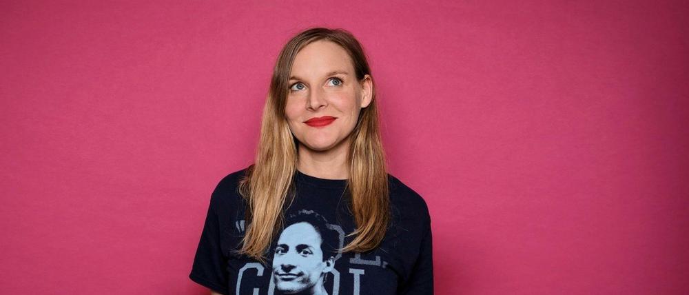 Alle sind ihretwegen hier. Die Sängerin Judith Holofernes fühlt sich beim Berliner Konzert wie unter guten Bekannten.