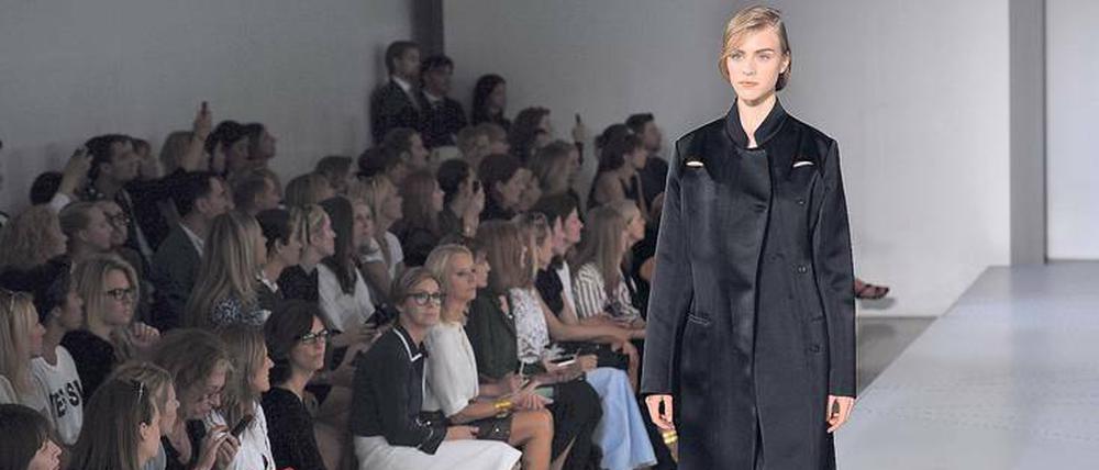 Die letzte Schau. Im September 2013 verabschiedete sich Jil Sander von der Mailänder Modebühne.