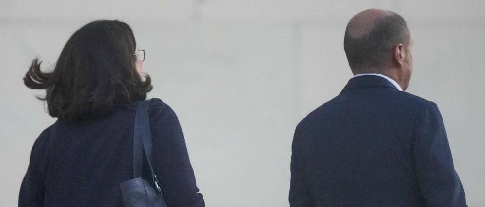 Wohin führen sie die Partei? Andrea Nahles und Olaf Scholz suchen einen Weg für die SPD.