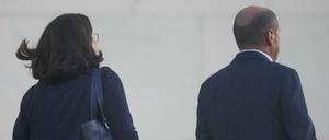 Wohin führen sie die Partei? Andrea Nahles und Olaf Scholz suchen einen Weg für die SPD.