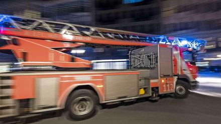 Leiterwagen der Feuerwehr (Symbolbild).