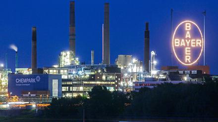 Die Zentrale des Chemie- und Pharmakonzerns Bayer in Leverkusen.