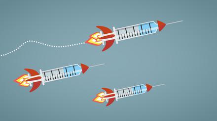Die Booster-Impfung wird als wichtiges Mittel gegen die vierte Welle angesehen.