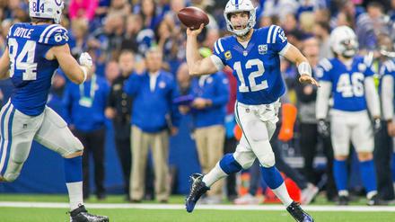 Zurück im Geschäft. Andrew Luck spielt nach auskurierter Schulterverletzung so stark wie nie zuvor. 