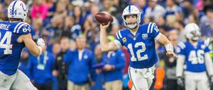 Zurück im Geschäft. Andrew Luck spielt nach auskurierter Schulterverletzung so stark wie nie zuvor.