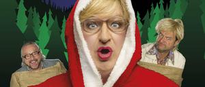 Edith Schröder ist in Weihnachtsstimmung.
