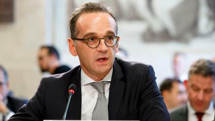 Bundesaußenminister Heiko Maas (SPD).