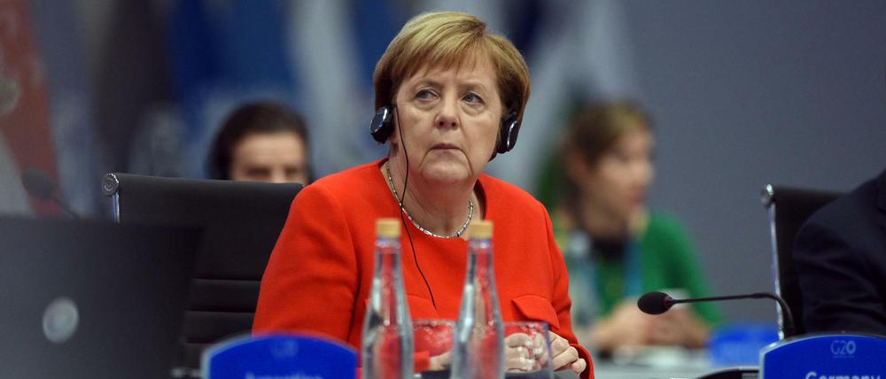 Angela Merkel beim G20-Gipfel in Buenos Aires