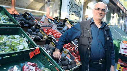 Gemüsehändler wie Ahmet Caliskan sollen durch eine Modernisierung des Gewerbemietrechts geschützt werden.
