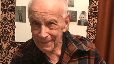 Otto Stark (2.4.1922 - 29.11.2018) auf einem undatierten Foto.