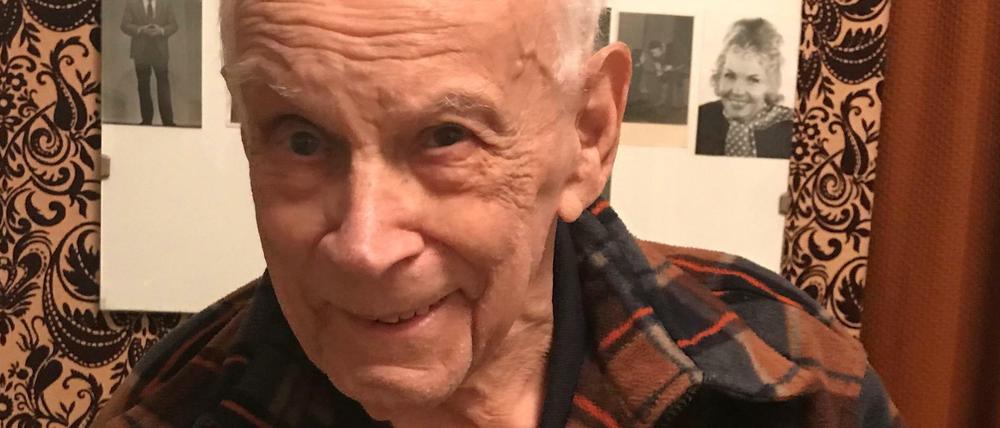 Otto Stark (2.4.1922 - 29.11.2018) auf einem undatierten Foto.