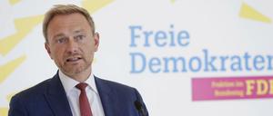 FDP-Chef Christian Lindner.