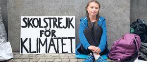 Greta Thunberg ist seit Monaten im Streik für eine bessere Klimapolitik.