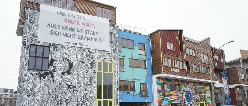 Umkämpft. Der Holzmarkt will bunt und anders sein, doch das Projekt steht auf der Kippe. 