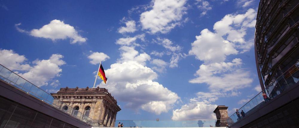 Der Reichstag in Berlin.