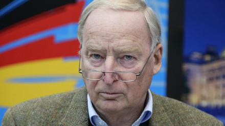 AfD-Vorsitzender Alexander Gauland. 