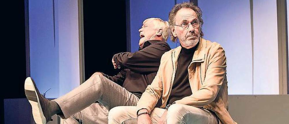Spätlese. Jochen Busse (l.) und Hugo Egon Balder in "Komplexe Väter".