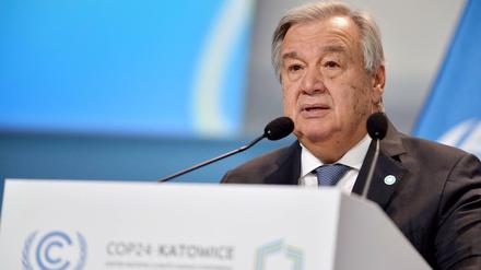 Antonio Guterres.