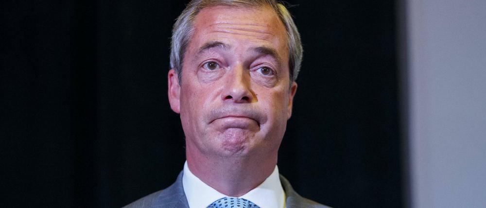 Der ehemalige Vorsitzende der Ukip-Partei Nigel Farage. 