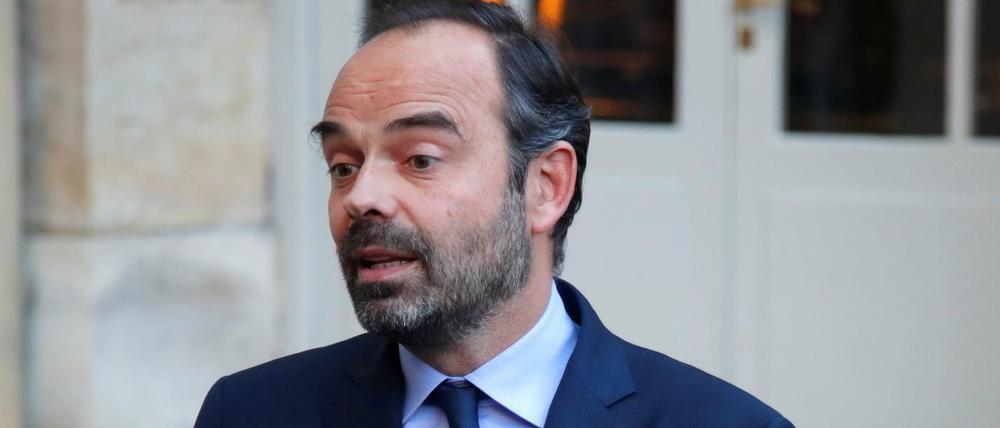 Frankreichs Premierminister Edouard Philippe 