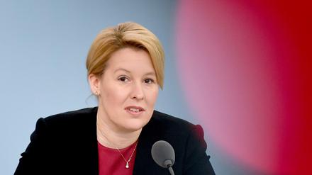 Bundesfamilienministerin Franziska Giffey (SPD)