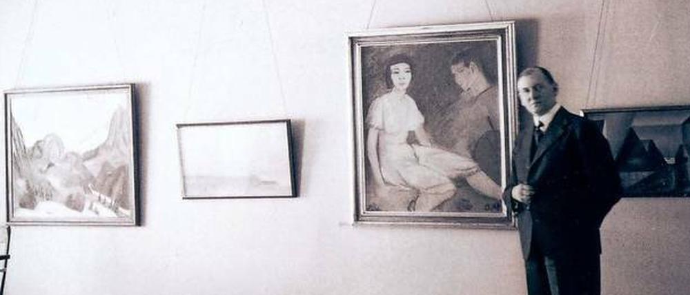 Wie es war. Der Nachlass des Berliner Galeristen Ferdinand Möller (hier um 1935) wird seit Jahren aufgearbeitet.
