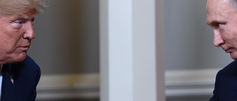 US-Präsident Donald Trump und der russische Präsident Wladimir Putin