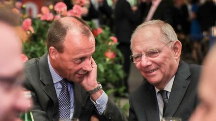 Friedrich Merz ist einer der drei Parteifreunde, die Wolfgang Schäuble am nächsten stehen.