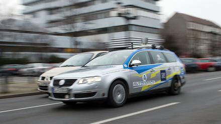 Ein autonom fahrender Wagen einer Forschergruppe der Freien Universität Berlin