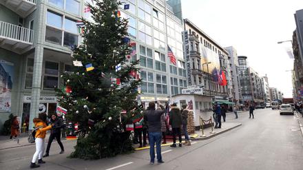 Die Neugestaltung des ehemaligen Grenzübergangs zwischen West- und Ostberlin war Thema in der Senatssitzung am Dienstag. 