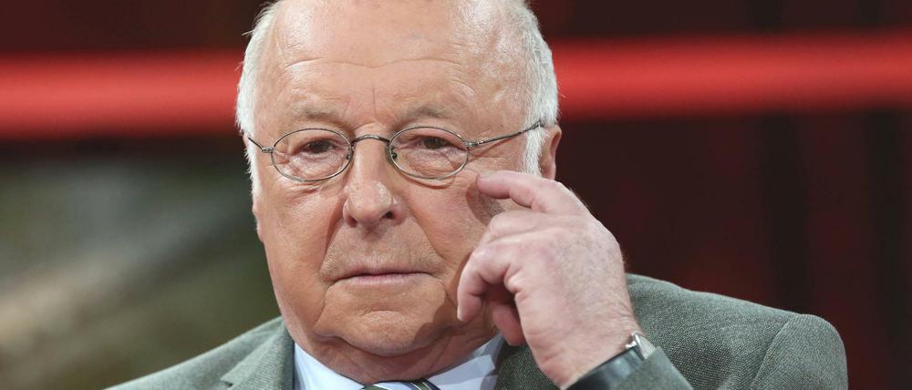 Norbert Blüm, ehemaliger Bundesminister für Arbeit (Archivbild von 2014)