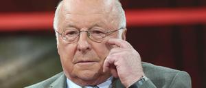 Norbert Blüm, ehemaliger Bundesminister für Arbeit (Archivbild von 2014) 