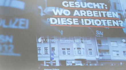 Die umstrittene Aktion des Zentrums für Politische Schönheit.